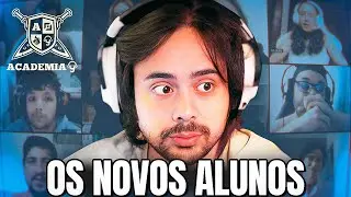 OS NOVOS ALUNOS DA ACADEMIA Y