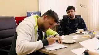Подписание Николая Алексахина в состав Eagles MMA