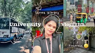 University Campus Vloghhhh 🤩🫶 ~Malayalam ~Youtube #trending #university #mguniversity #mgu #youtube 