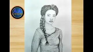beautiful girl drawing II step by step girl drawing