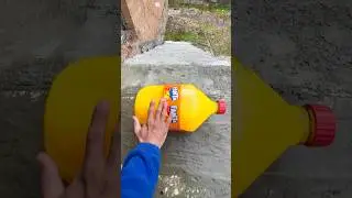Rolling big Fanta on stair!😳⚠️ #asmr #satisfying