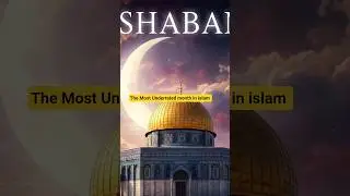 The Most Underrated Month in Islam: SHABAN 🌙 #Shorts #IslamicReminders