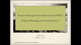Ep011 PMP | Project Planning and Control | Roles | Responsibilities | Risks | Stakeholders | Quality