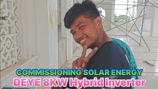 Libreng Kuryente Deye 8kw Hybrid Inverter 👌 #share #deye #menred #solarenergy 