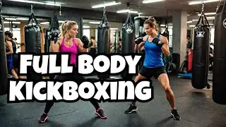 30 MIN FULL BODY KICKBOXING WORKOUT | 30 Day Challenge