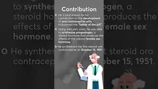 Dr. Carl Djerassi, Father of the Oral Contraceptive Pills & Founder of Syntex | PrepLadder NEET-SS