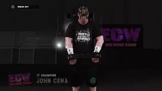 WWE 2K18 : JOHN CENA ECW ONE NIGHT STAND ENTRANCE