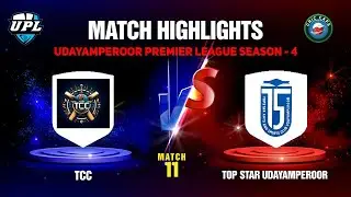 Match No:11  TCC Vs  TOP STAR  തത്കാലം തോൽക്കാൻ ഞങ്ങൾക്ക് മനസ്സില്ല... കിടിലൻ ത്രില്ലർ മാച്ച് 🔥🔥