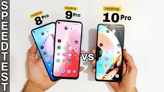 realme 8 pro vs realme 9 pro vs realme 10 pro Speed Test & Comparison | Which one is better 😵