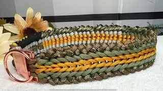 DIY Original Paracord Dog Collar Tutorial #handmade 