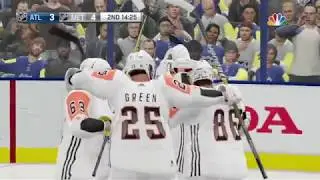 NHL 19 - Atlantic All-Stars Vs Metropolitan All-Stars Gameplay - 2019 NHL All Star Game