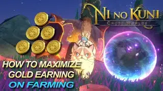 Maximize Gold Earning On Grinding - Ni no Kuni: Cross Worlds Gameplay