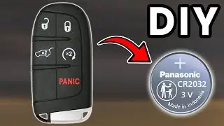 DIY 2014-2025 Dodge Durango Key Fob Battery Replacement | How To Replace Dodge Durango Batteries