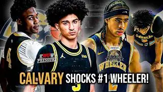 THE FALL OF #1! 📉 Calvary Christian (FL) vs Wheeler (GA) | City of Palms 2025