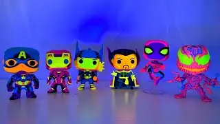 Marvel Blacklight Funko Pop | Funko POP UnBoxing & Review (Wave 1)