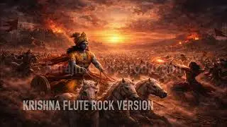 KRISHNA FLUTE ROCK VERSION #krishna #krishnaflutemusic #rock