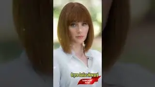 Evolution of Bryce Dallas Howard #shorts