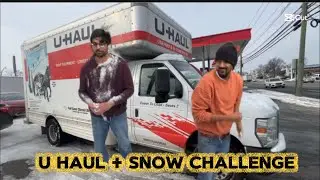 Adhi Shifting, Adhi Masti 😄 | Snowfall Shifting Challenge | Real Life Vlog