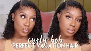 PERFECT VACATION HAIR: CURLY BOB #DIVASWIGS