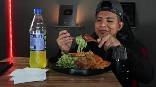 ASMR COMIENDO TALLARINES VERDES  CASEROS