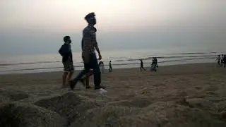 Silver beach time lapse