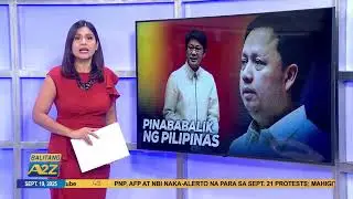 #BalitangA2Z | NEW HOUSE SPEAKER FAUSTINO DY III, IPINABABAWI ANG TRAVEL CLEARANCE NI REP. ZALDY CO
