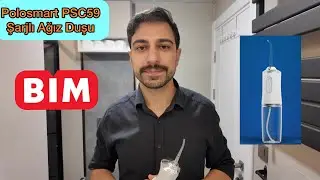 Polosmart PSC59 Şarjlı 3 Modlu IPX6 Su Geçirmez Ağız Duşu 