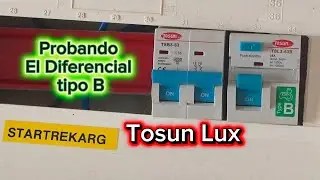 Probamos al Diferencial TosnLux tipo B, 30 mA.