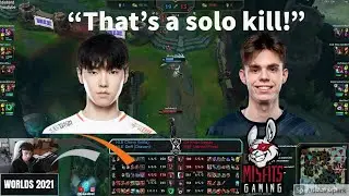 Caedrel Reacts To MSF Vetheo Solo Killing HLE Chovy!!