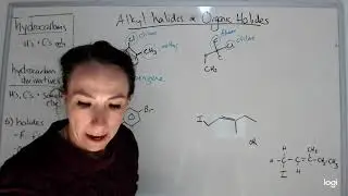 Naming Alkyl Halides or Organic Halides