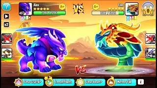 Dragon City: High Raven Dragon | NEW League Battle 400 [MAX LEVEL] 😱