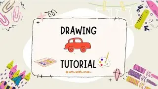 Car Drawing Tutorial 🚗