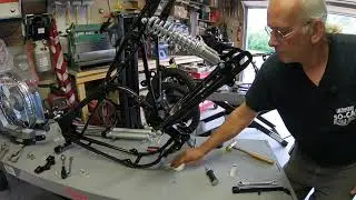 Yamaha AT-1 to CT-1 partial frame assembly