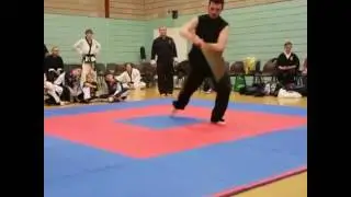 Shaolin Staff Form. GOLD winning weapons form at the BCKA European Championships. Andy Yeomans