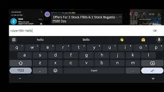 how to chat big in drive zone online