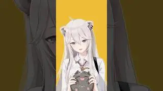 やってみたかっただけ【獅白ぼたん/ホロライブ】#shorts #animation #ホロライブ hololive