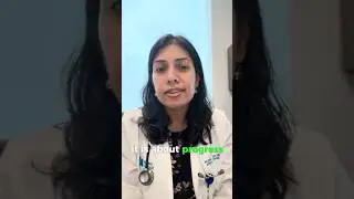 Weight loss, progress over perfection, every step counts #viralvideo #doctor #weightlossadvice