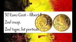 50 Euro Cent 2009 Belgium Original Coin Detailed Review and Information-King Albert II