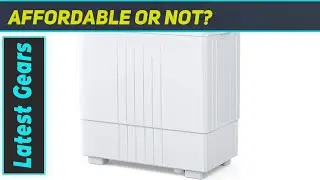 KUPPET Compact Twin Tub Portable Mini Washing Machine 21lbs Capacity - The Best Space-Saving