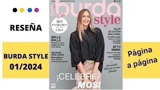 Rese&ntilde;a BURDA STYLE ENERO 2024