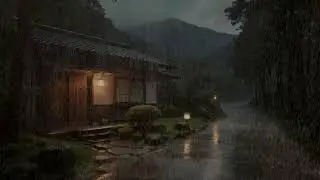 Let Rain Whisper Rain Sounds Falling on Tin Roof for Deep Sleep and Recovery