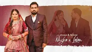 Indian Wedding Reception Highlights 2026 | Nisha ❤️ Lalan | Wedding Cinematography