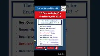 Top 10 Best Freelancing jobs in 2023, How to Make Money From Freelancing