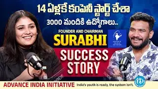 Advance India Initiative CEO Surabhi Success Story | Exclusive Interview | Anchor Shiva | iDream
