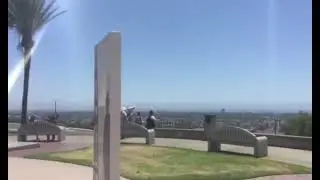 The Hilltop Park with a 360 deg view located at Signal Hill Califonia USA