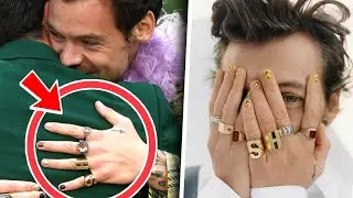 WHY DOES HARRY STYLES WEAR SO MANY RINGS?!