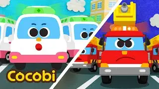 Ambulans dan Mobil Damkar🚑🚒 | Lagu Anak-anak | Kids Songs | Cocobi