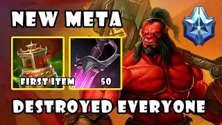 WTF Offlane Axe Build First Item 7Min Spirit Vessel Destroyed Everyone | Dota 2 Gameplay 7.40