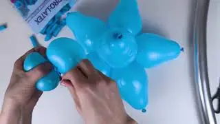 How to make Balloon Snowflake ❄️| Balloon Twisting Tutorial