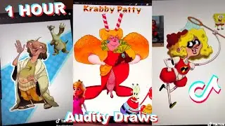 * 1 HOUR * of auditydraws TikTok Videos 2023 | Audity Draws TikTok Art Compilation